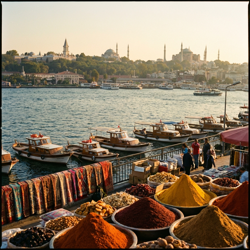 TOUR 1 : L'ESSENTIEL D'ISTANBUL – UNE MOSAÏQUE D'HISTOIRE ET DE SAVEURS